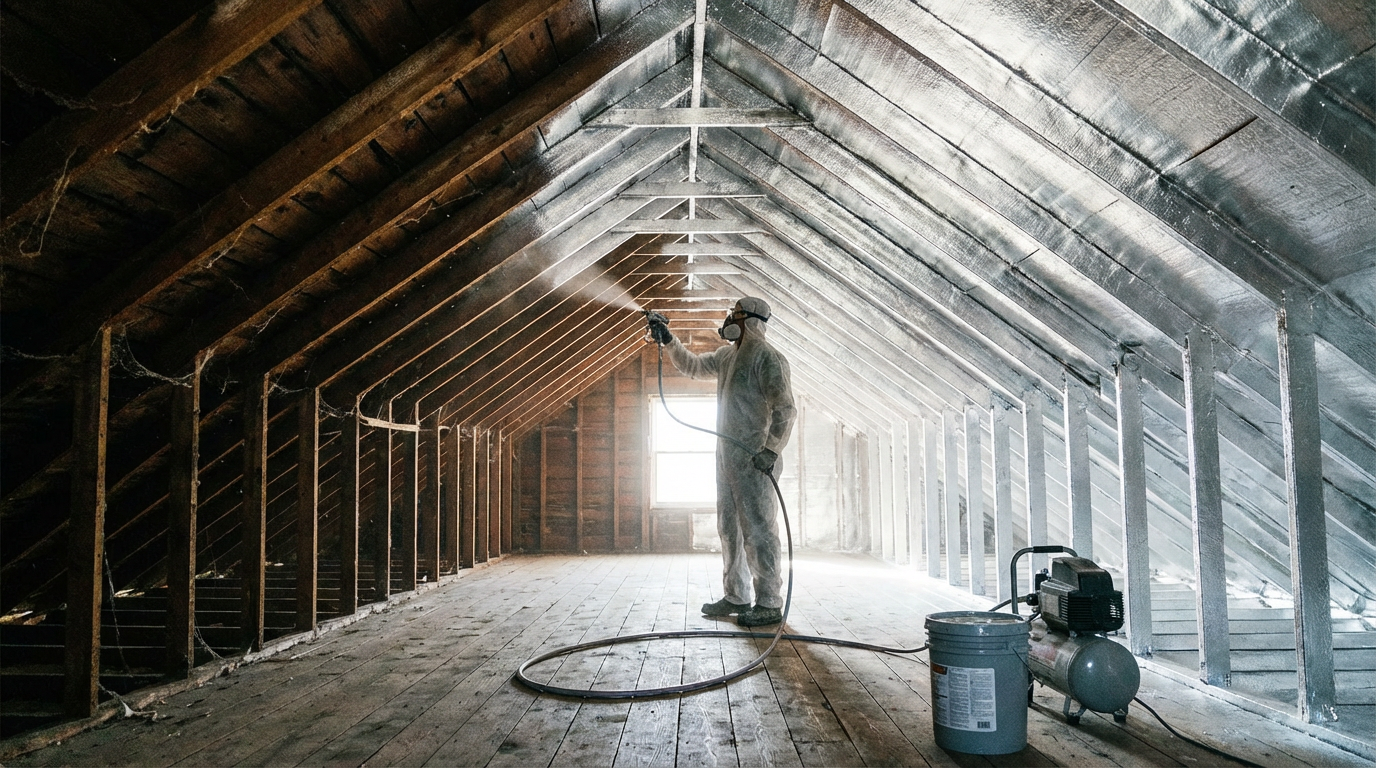 Understanding the Difference Between Radiant Barrier Paint and Reflective Foil
